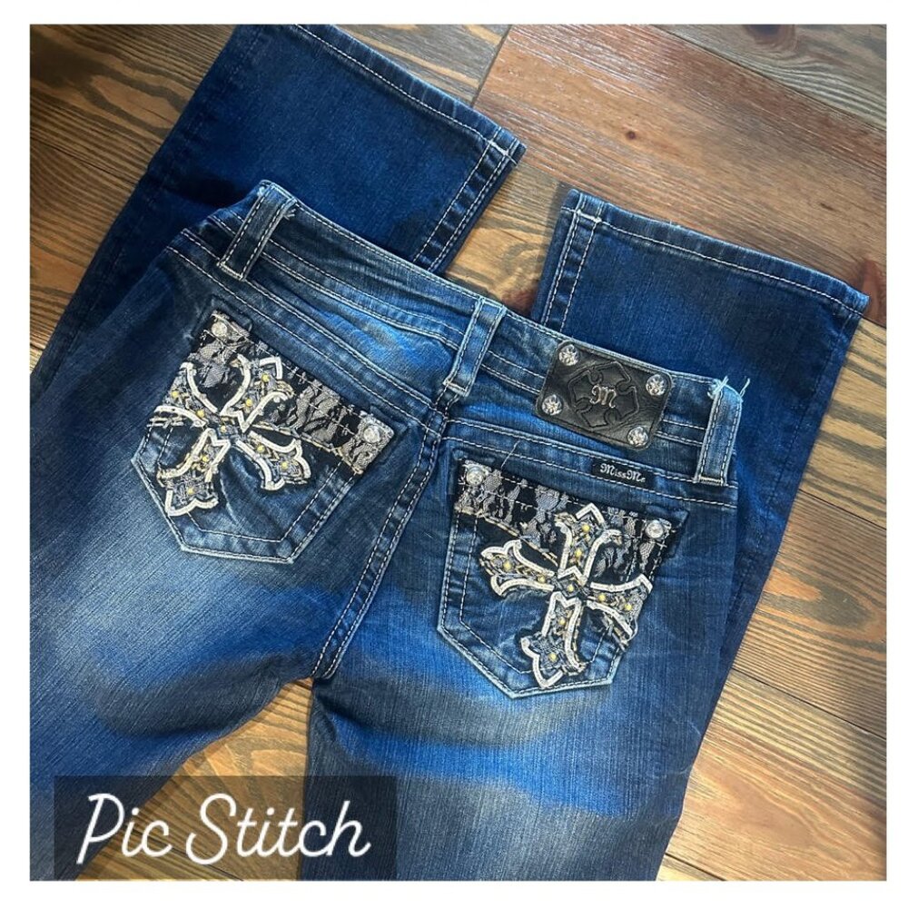 Miss Me Boot Cut Jean Sz 27